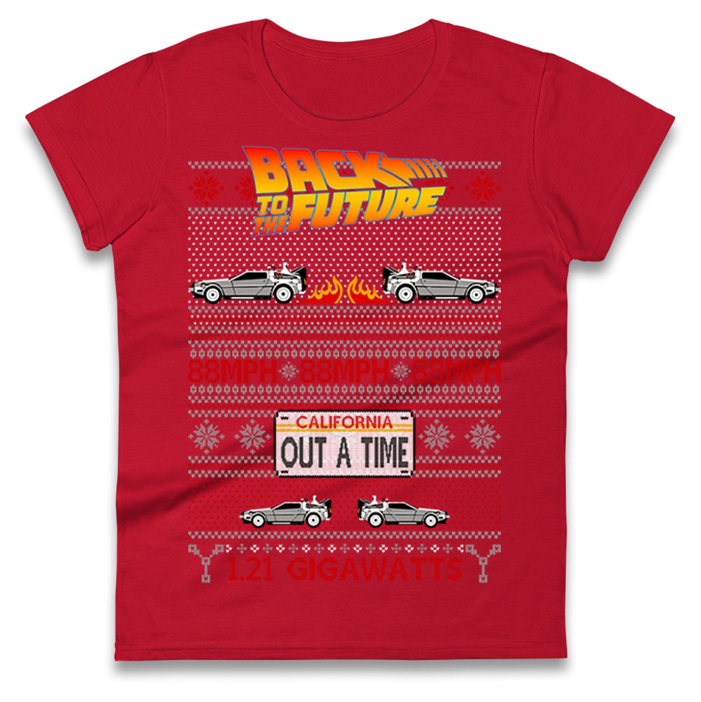 Delorian Ladies T Shirt