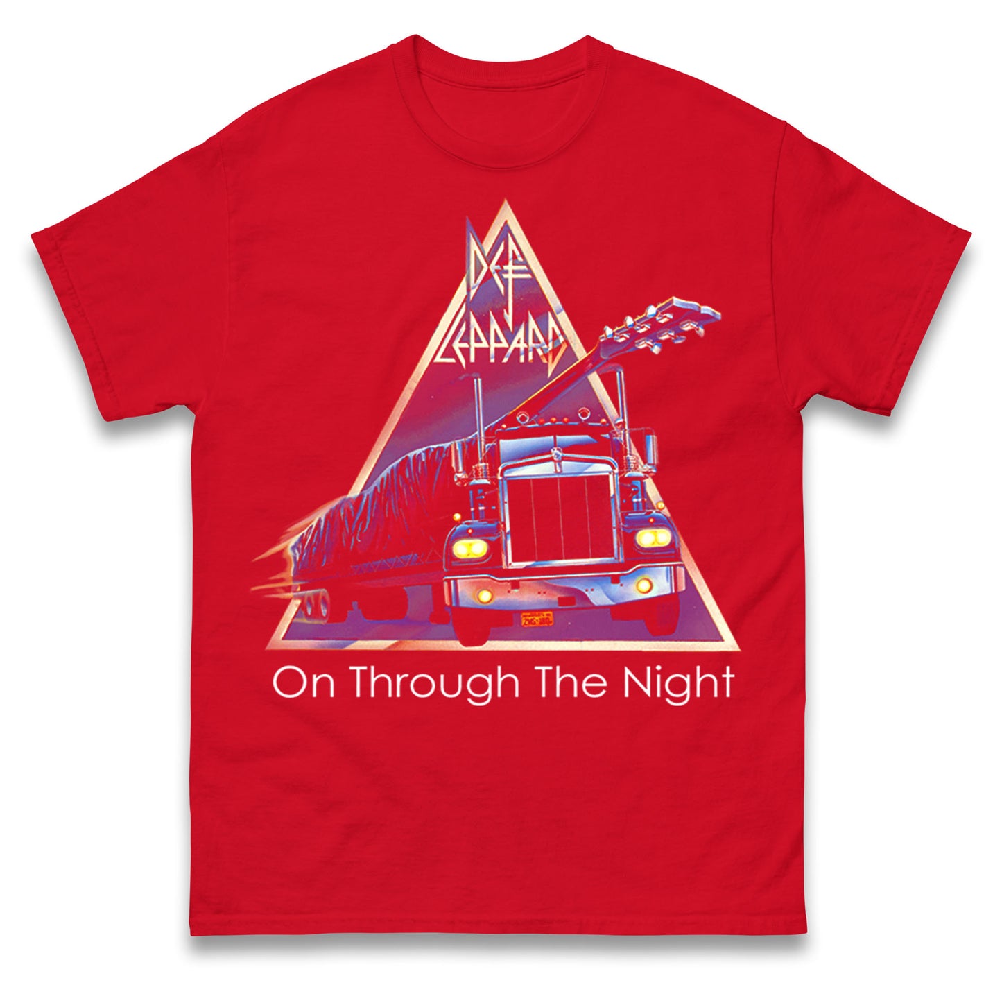 Leppard On Through The Night T Shirt