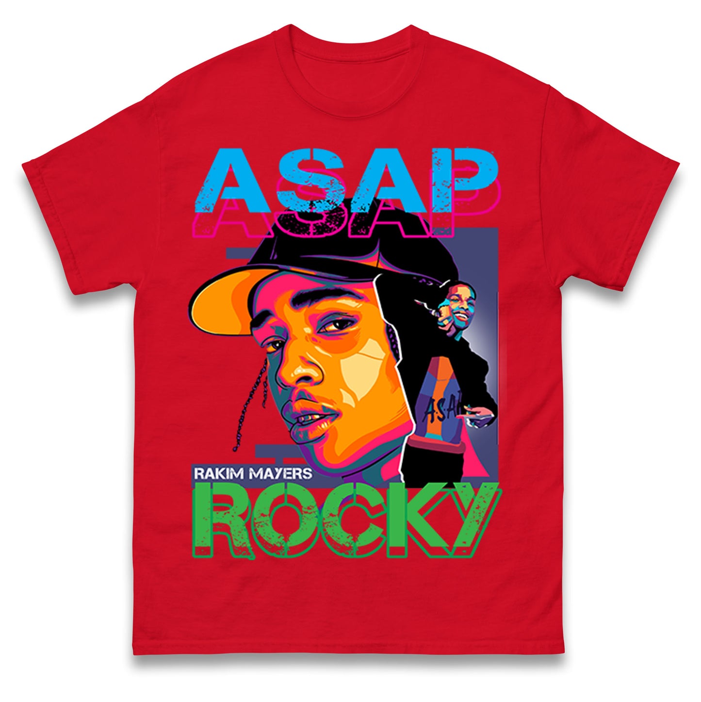 ASAP Rocky Rakim Mayers T Shirt
