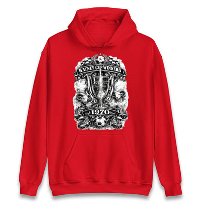Retro Derby Watney Cup Winners 1970 Hoodie