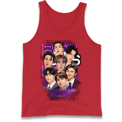 BTS K POP Tank Top