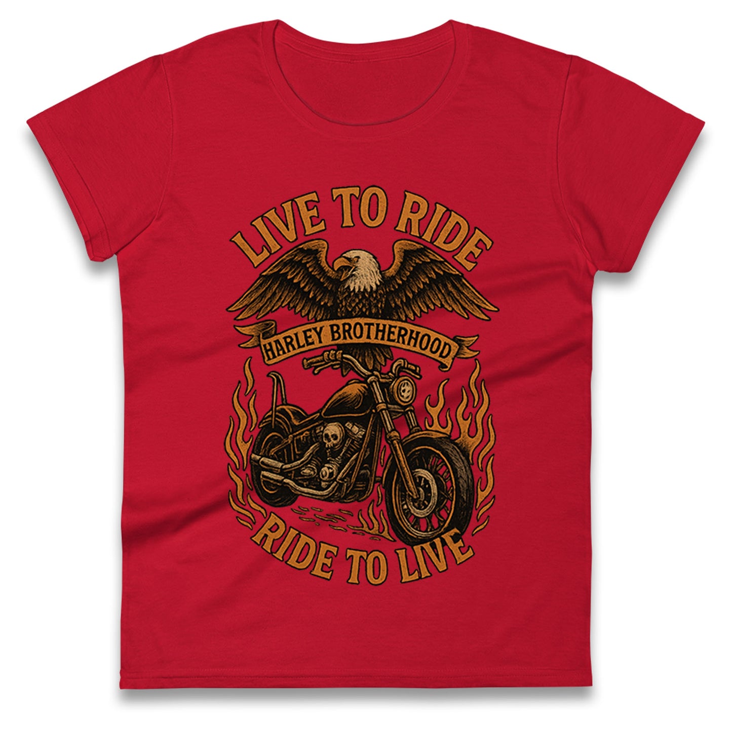 Harley Brotherhood Ladies T Shirt