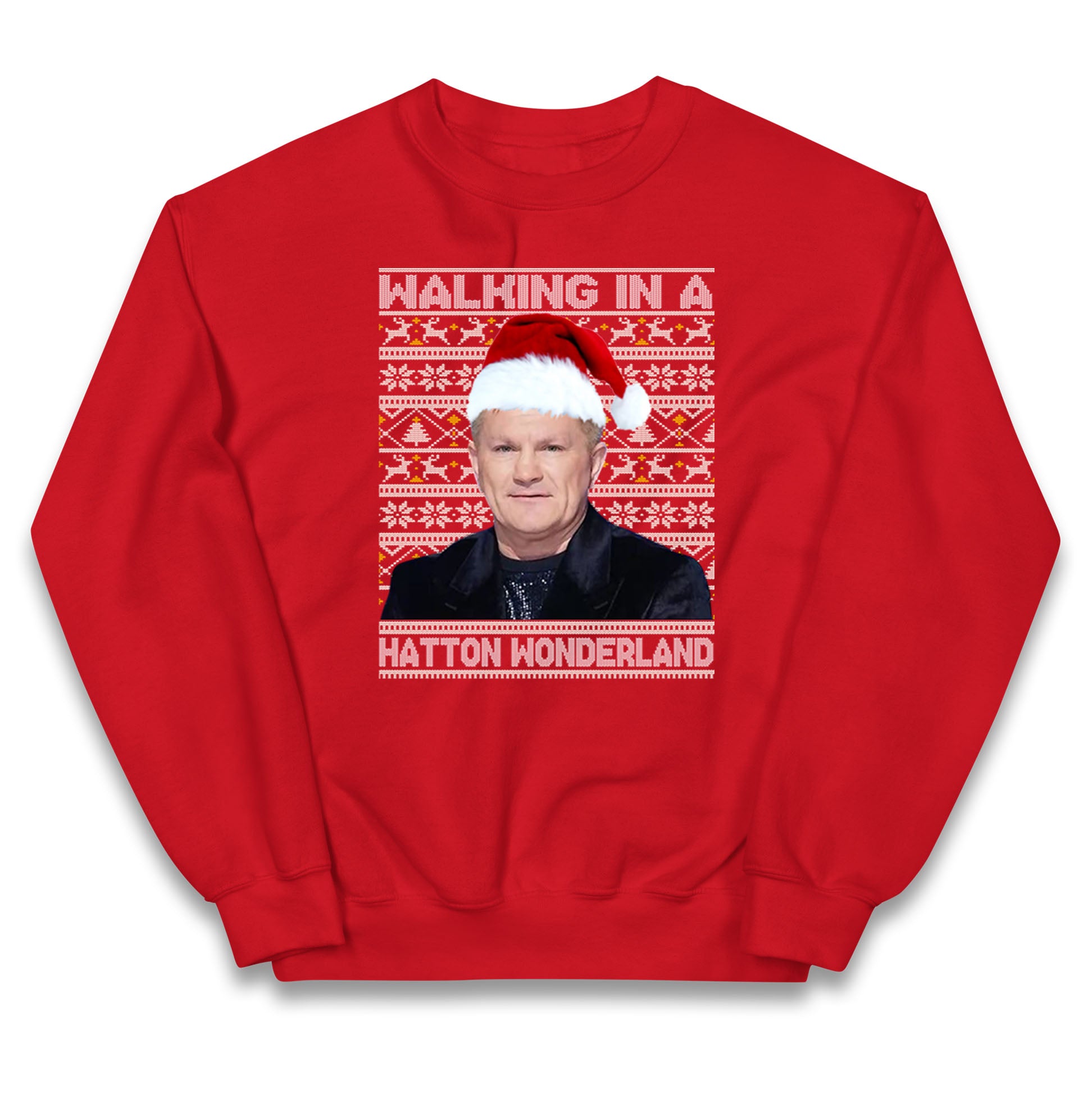Ricky Hatton Christmas Kids Jumper
