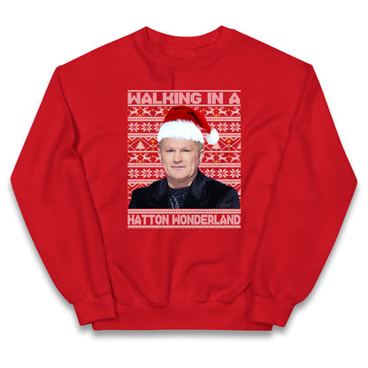 Ricky Hatton Christmas Kids Jumper