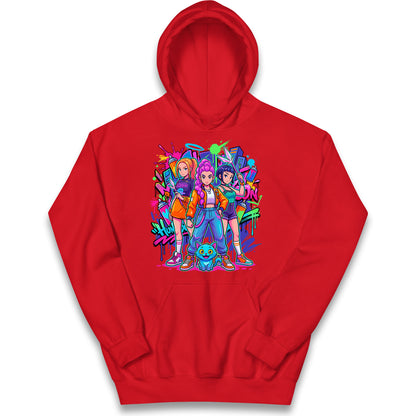 Demon Hunters Kids Hoodie