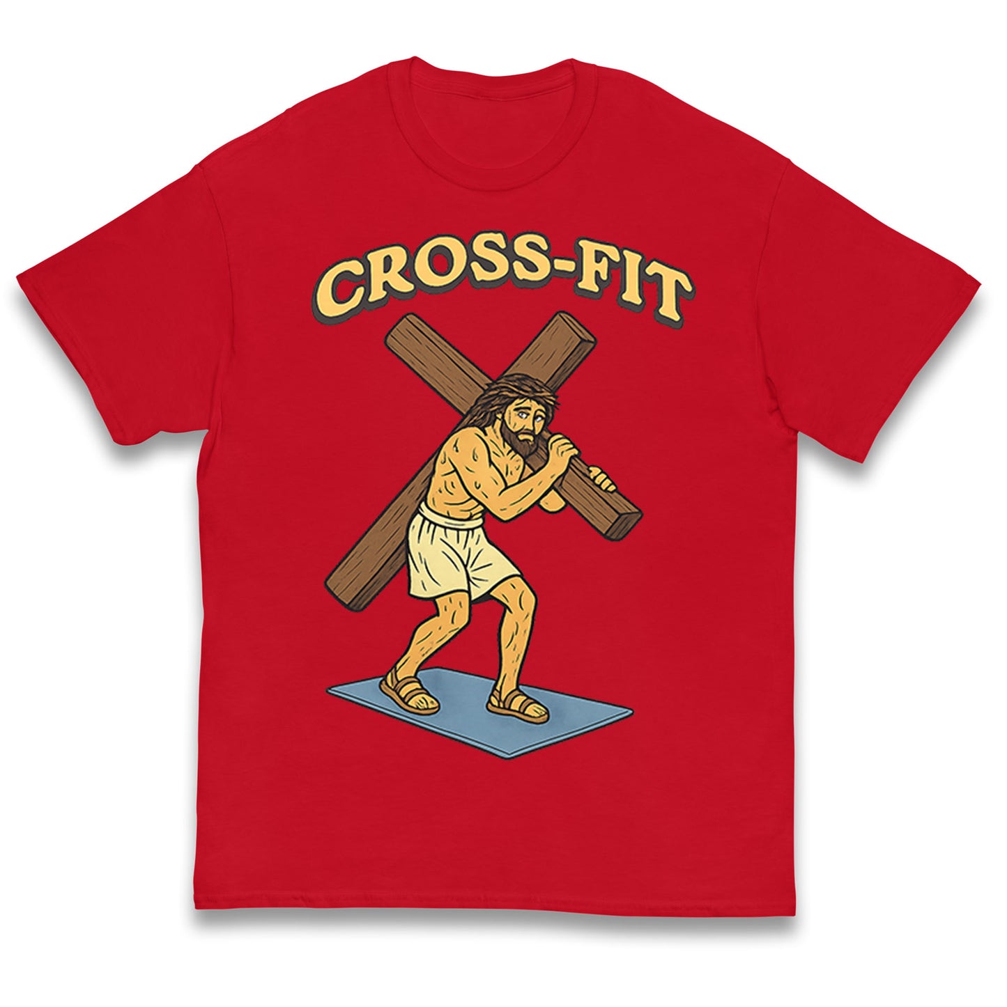 Jesus Cross Fit Kids T Shirt