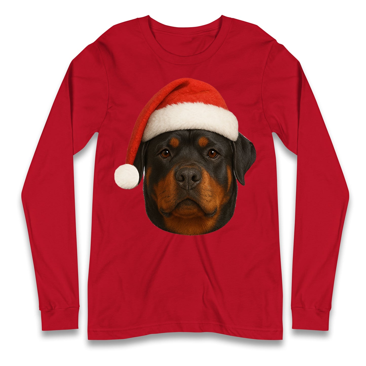 Rottweiler Christmas Longsleeve T Shirt 