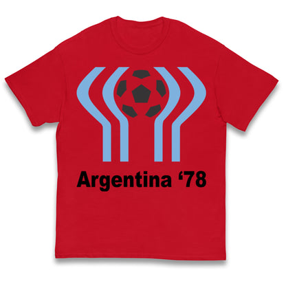 Argentina Mascot Kids T Shirt 