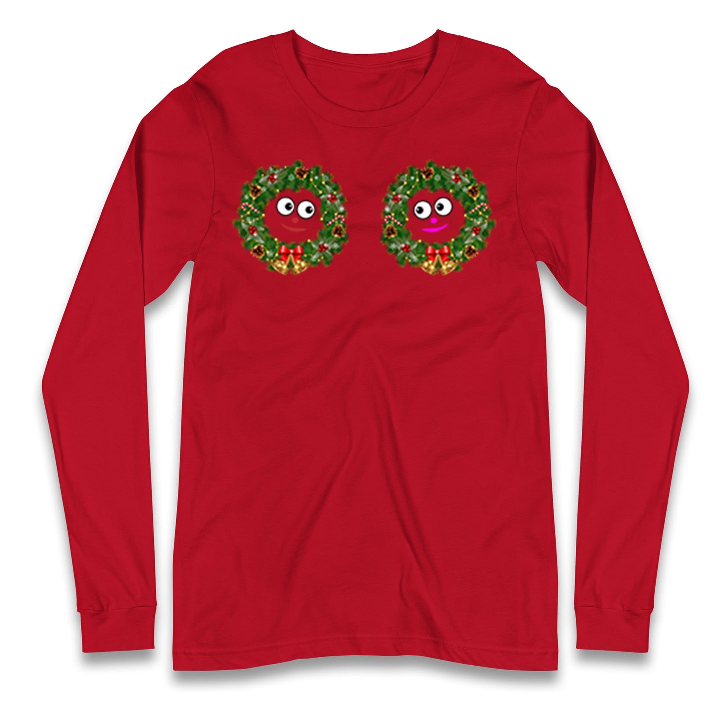Christmas Decoration Rings Smiley Funny T Shirt