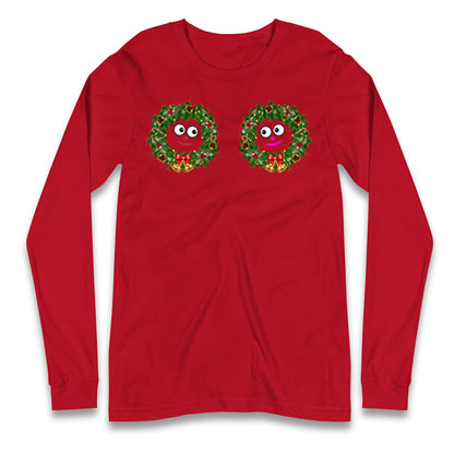 Christmas Decoration Rings Smiley Funny T Shirt