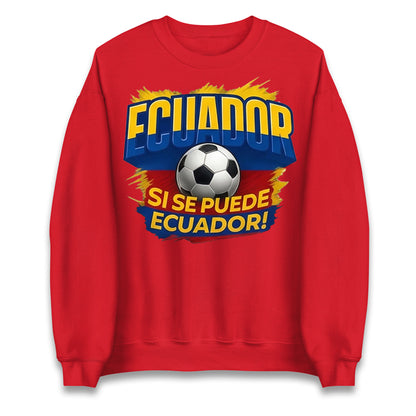 Ecuador Retro World Cup Jumper