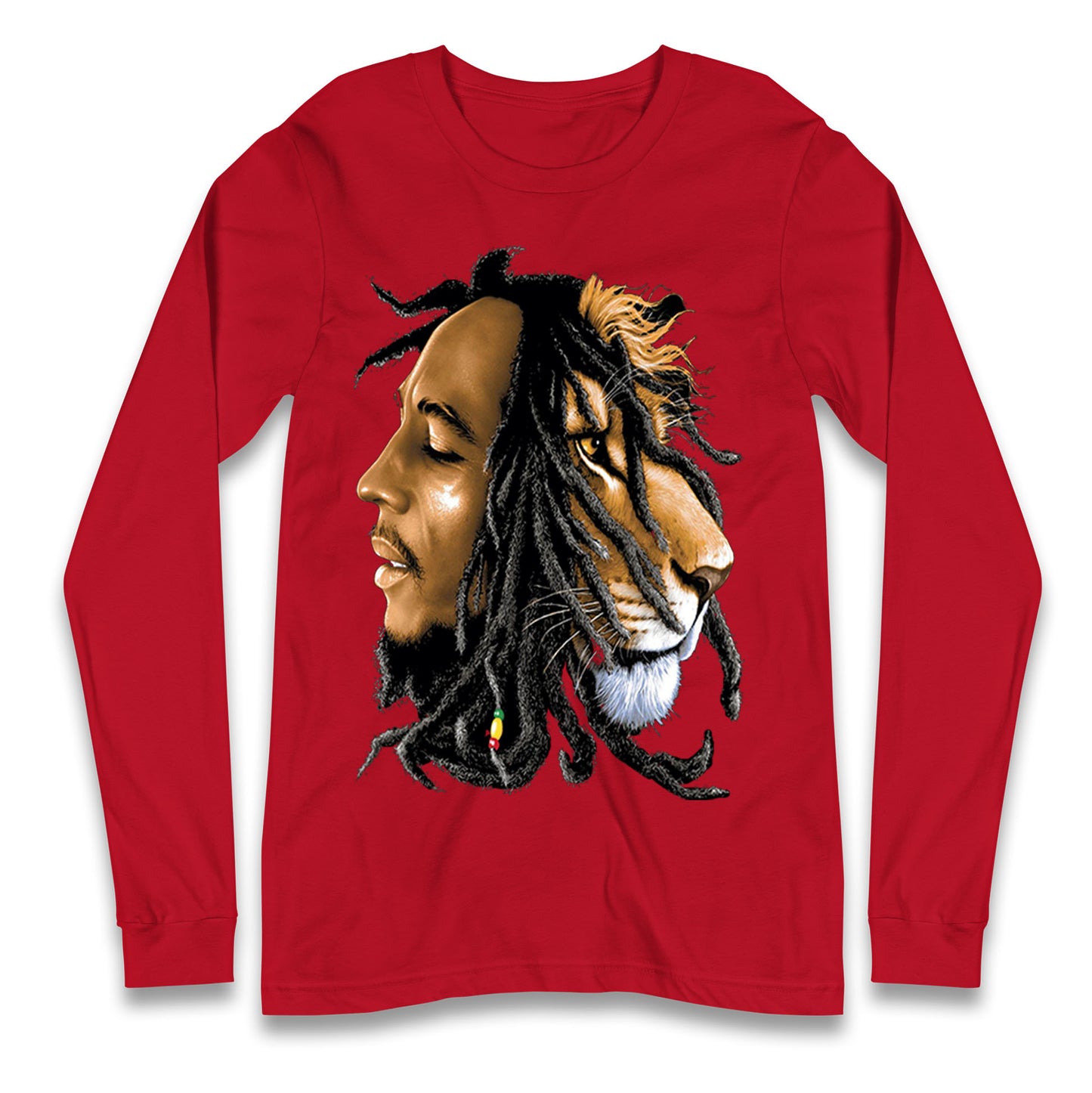 Bob Marley Lion Long Sleeve Shirt