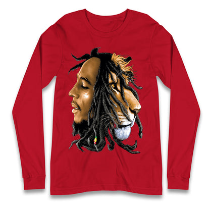 Bob Marley Lion Long Sleeve Shirt