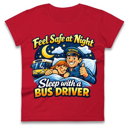 Bus Driver Job Title Ladies T Shirt