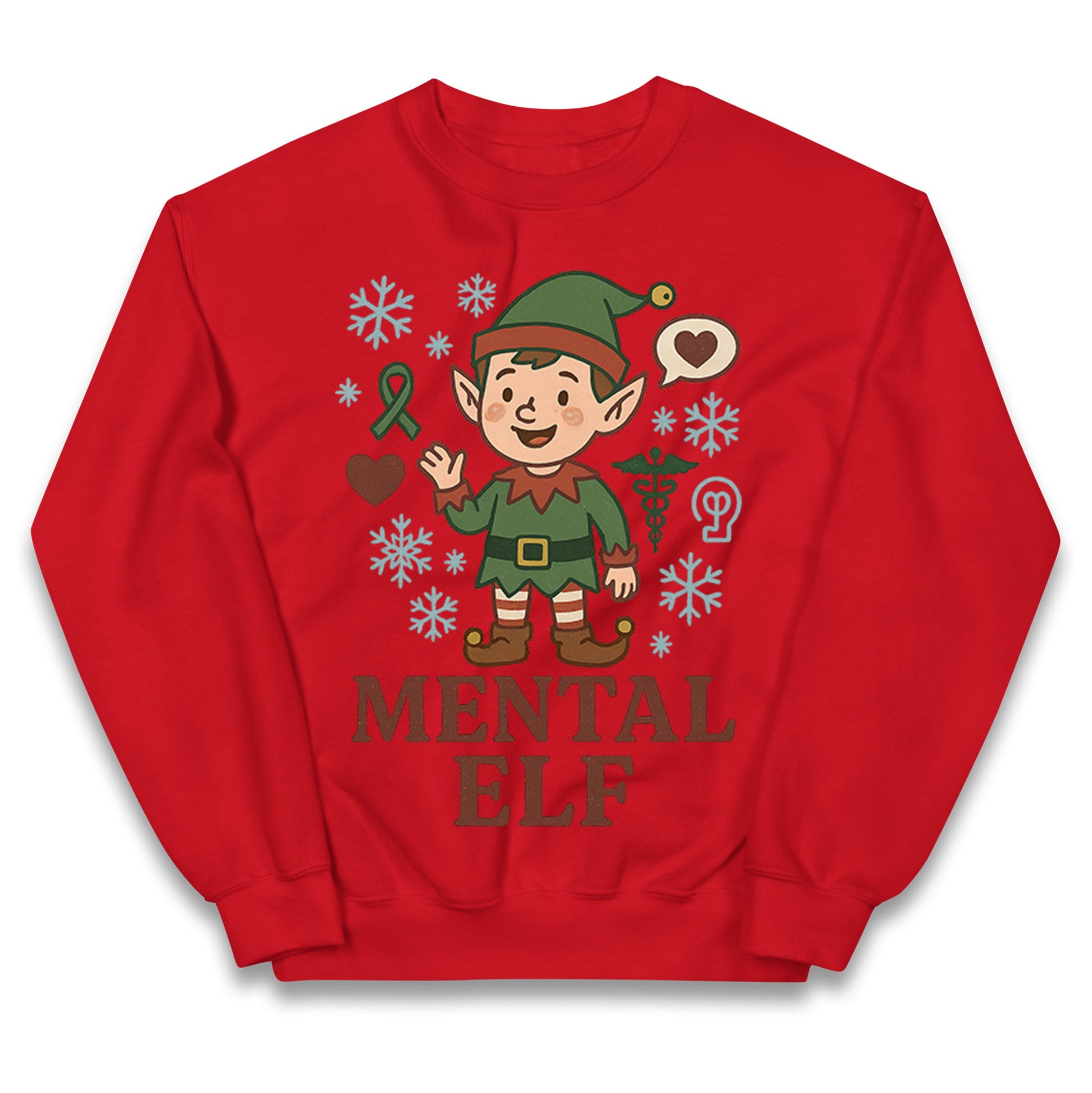 Mental Health Christmas Kids Jumper