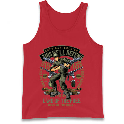 American Soldier Tank Top
