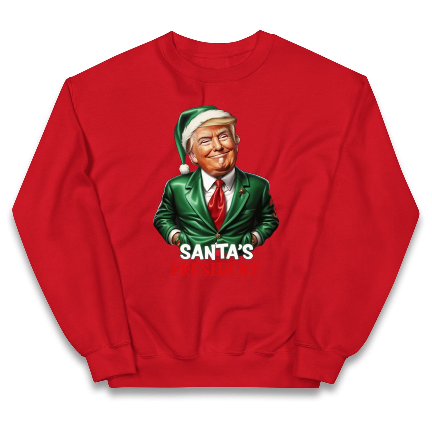 Donald Trump Christmas Kids Jumper
