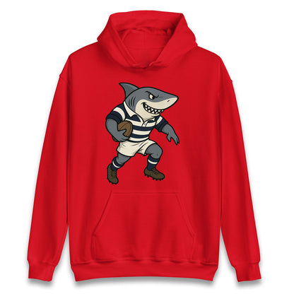 Retro Sale Sharks Rugby Union Hoodie