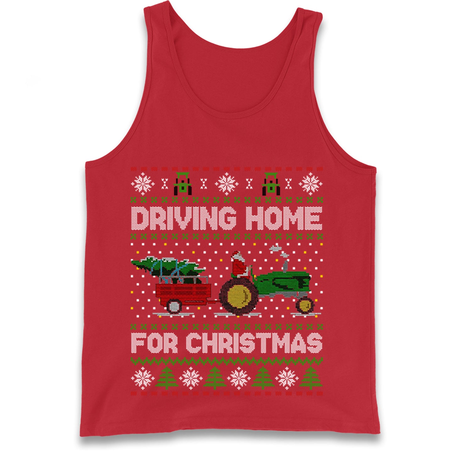 John Deere Christmas Tank Top