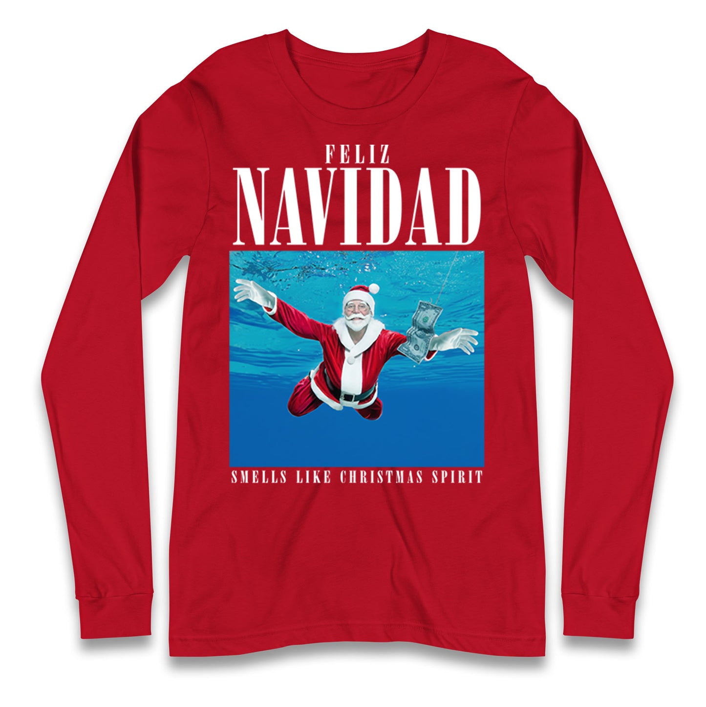 Nirvana Christmas Longsleeve T Shirt