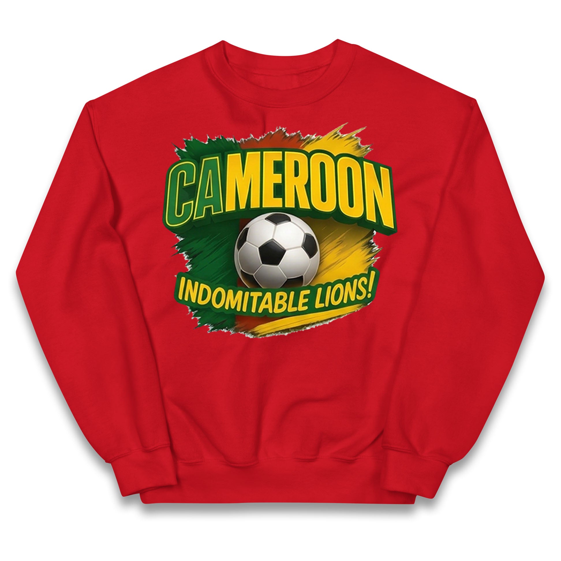 Cameroon Retro World Cup Kids Jumper