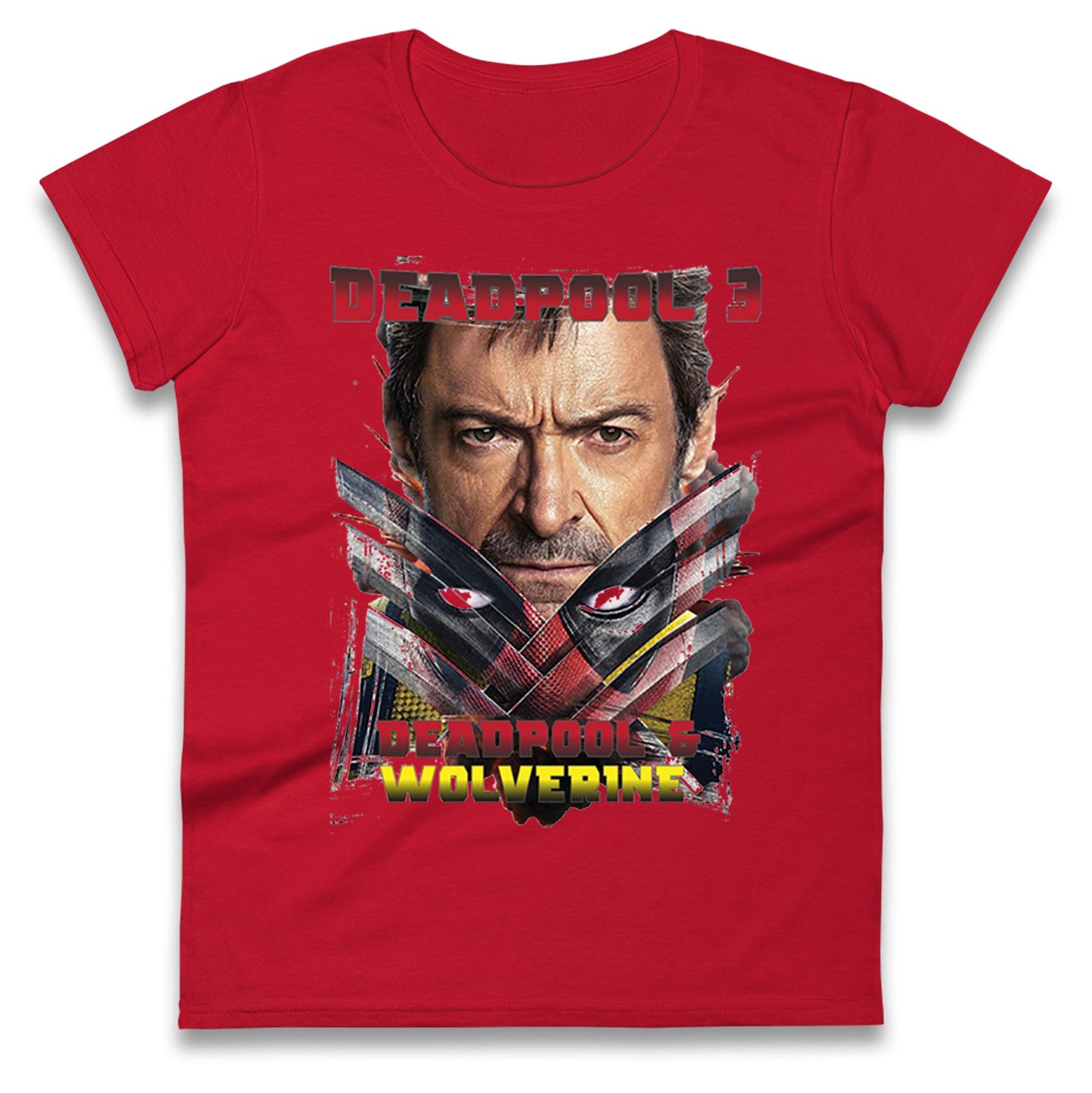Deadpool and Wolverine 2024 Womens Tee Top