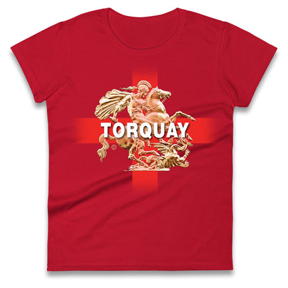 Torquay St George & The Dragon Womens Tee Top