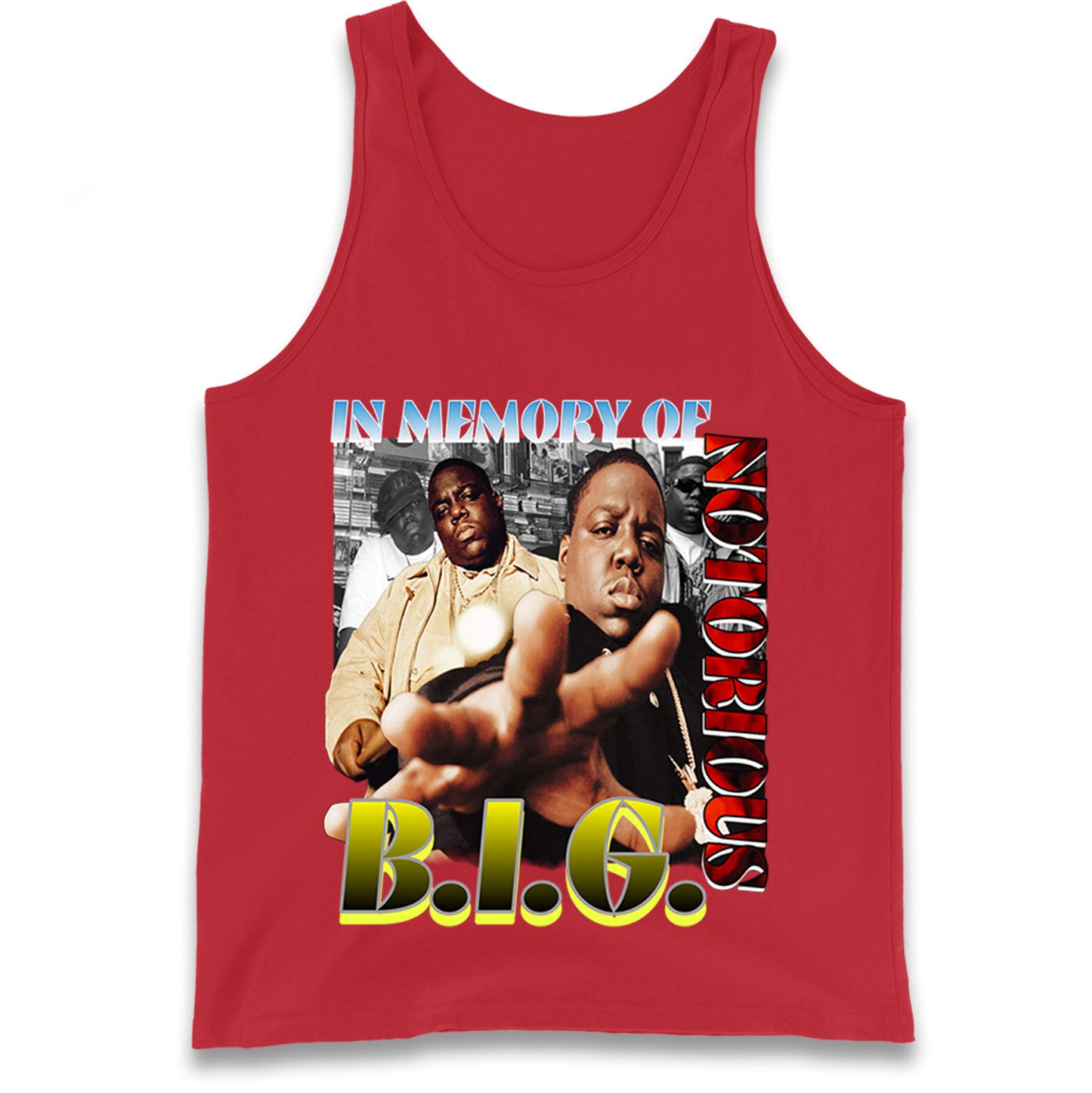 In memory of Notorious B.I.G. Tank Top