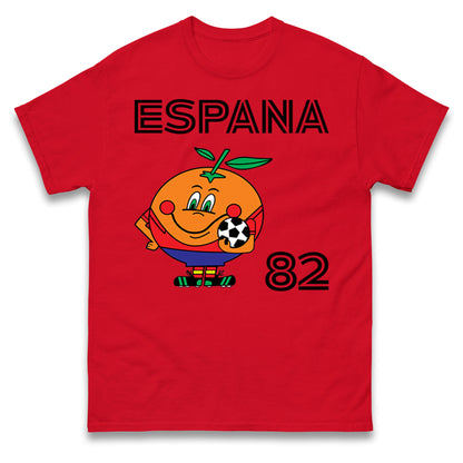 Spain 82 World Cup T Shirt 