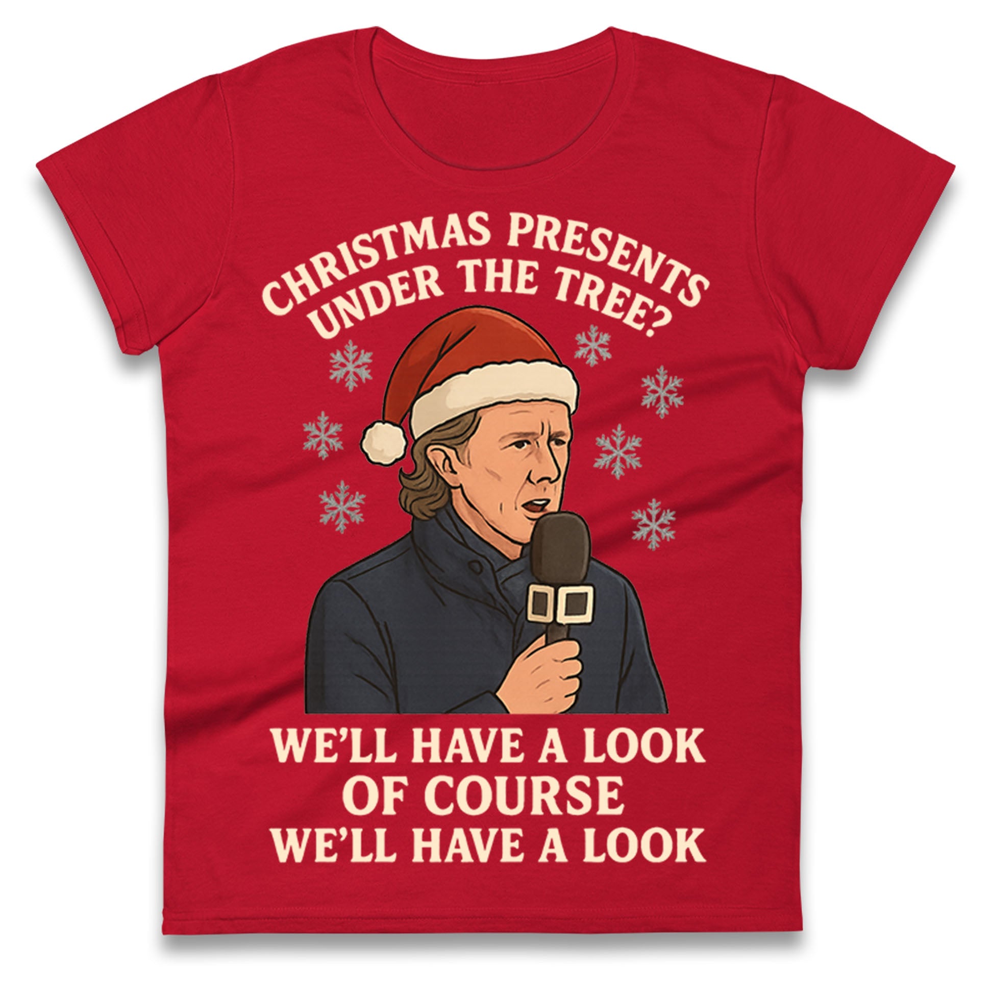 Steve McManaman Christmas Ladies T Shirt