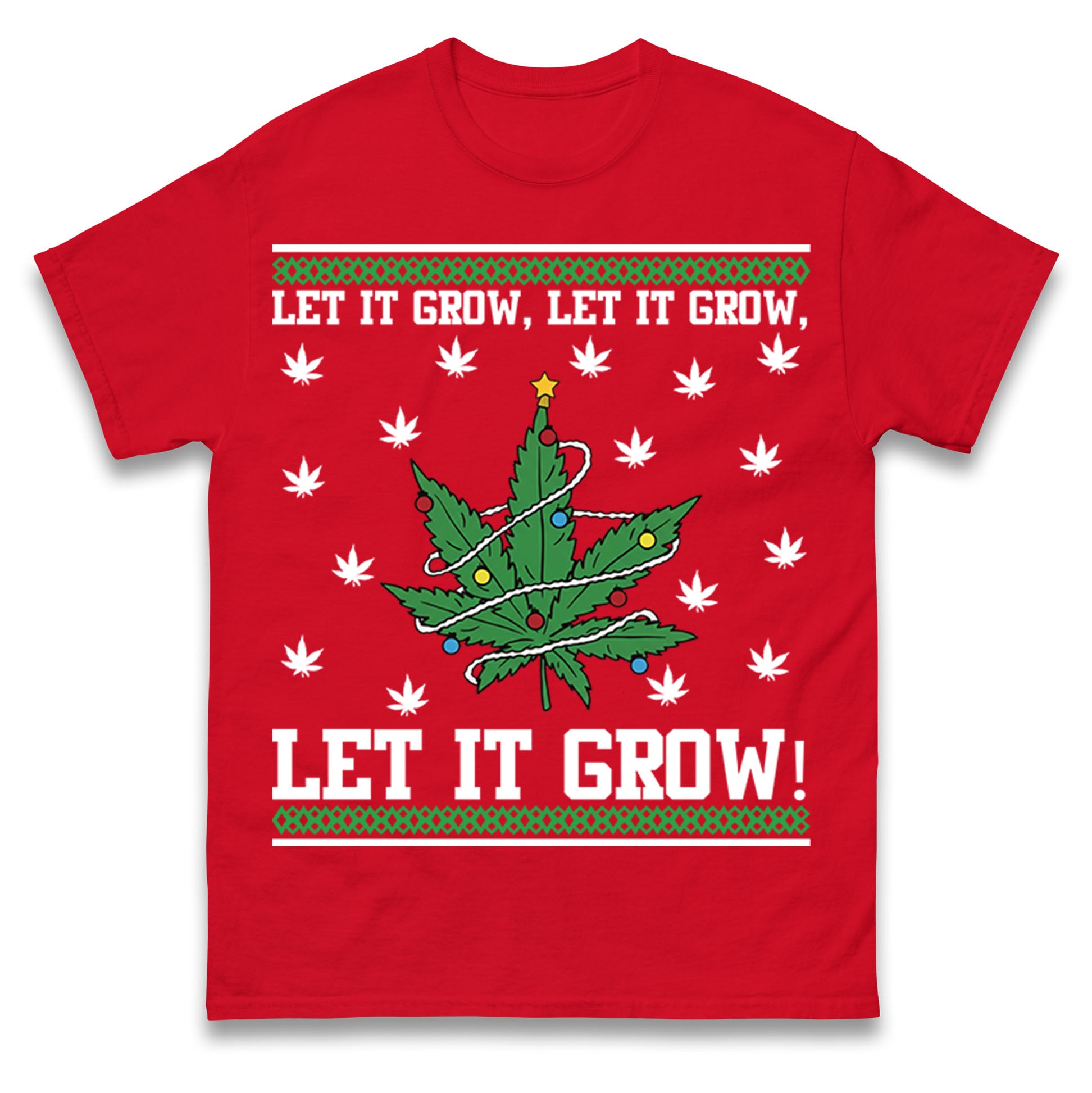 Cannabis Christmas T Shirt