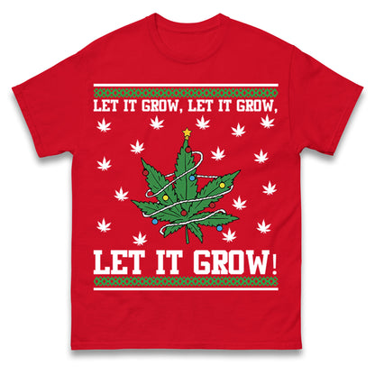 Cannabis Christmas T Shirt