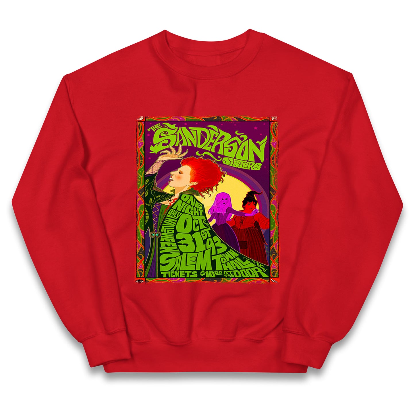 Sanderson Sisters Halloween Kids Jumper