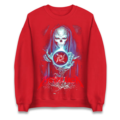 Metallica Skellington Sorcerer Jumper