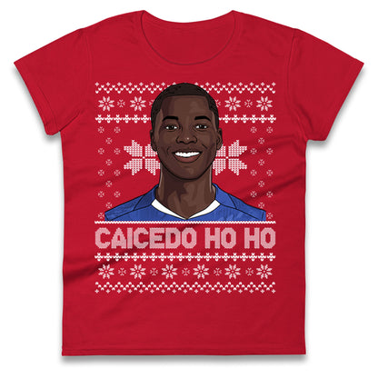 Moises Caicedo Christmas Ladies T Shirt