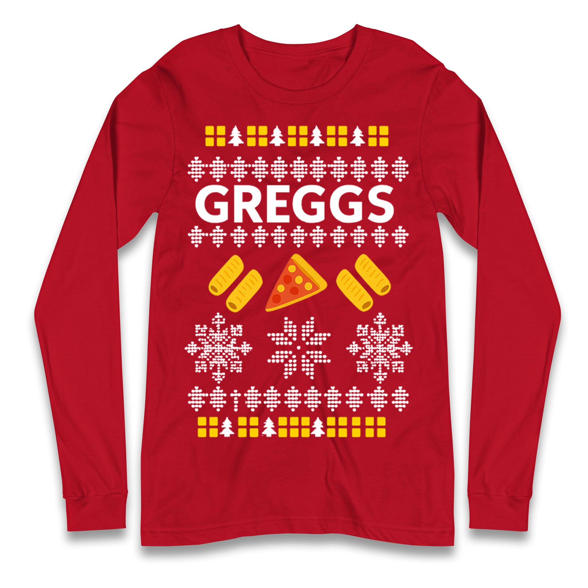 Greggs Christmas Longsleeve T Shirt