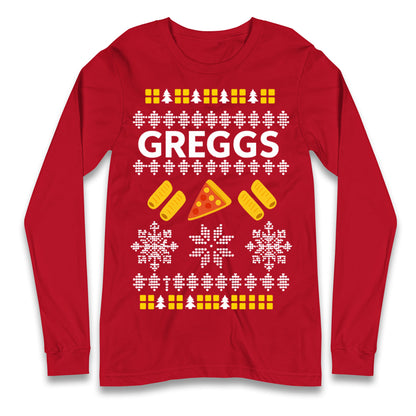 Greggs Christmas Longsleeve T Shirt