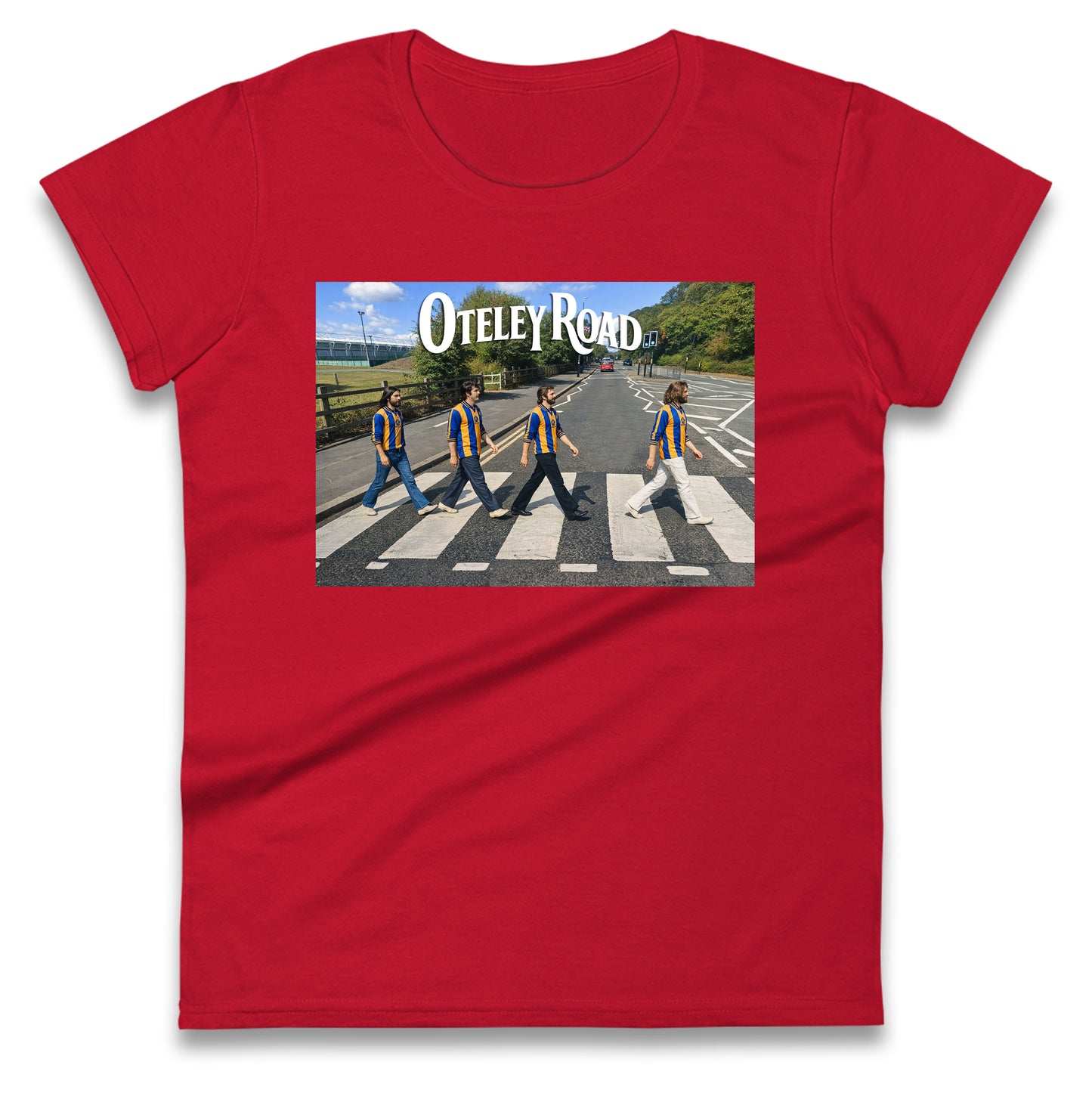 Shrewsbury Town Beatles Parody Ladies T Shirt | Buy Otleley Road Clothes