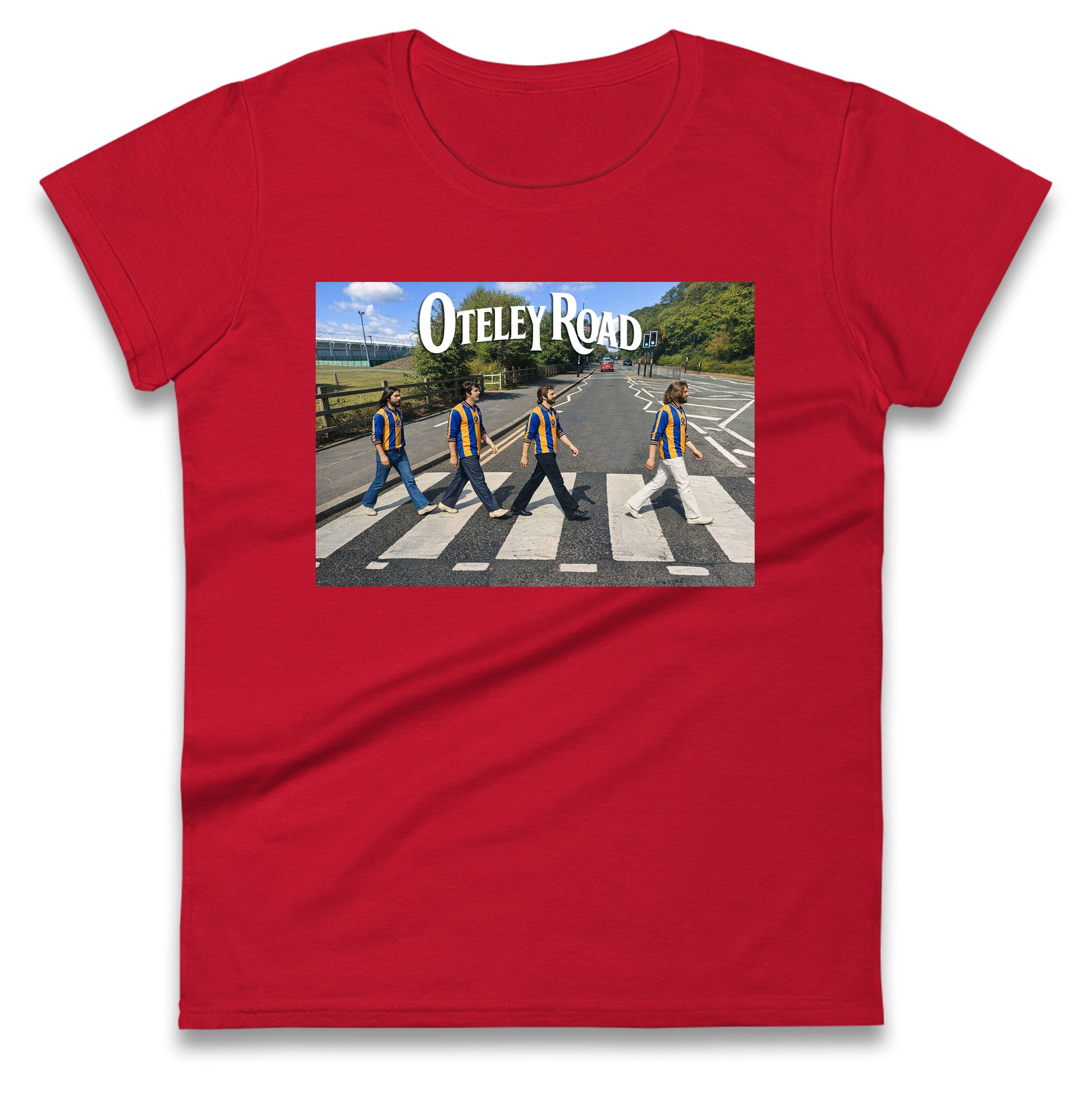 Shrewsbury Town Beatles Parody Ladies T Shirt | Buy Otleley Road Clothes