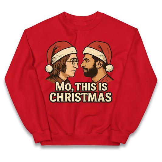 Mo Salah Christmas Kids Jumper