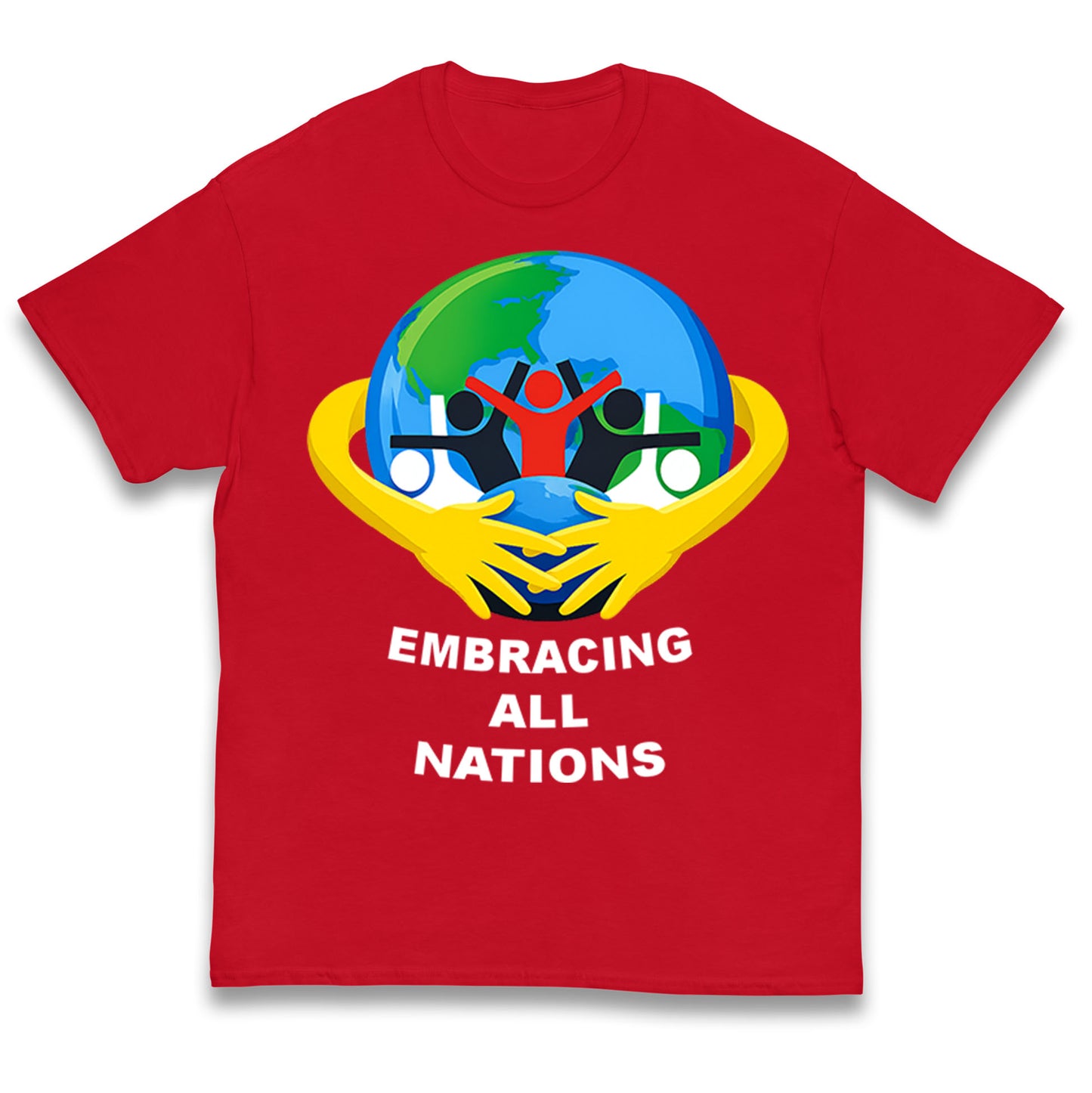 Embracing All Nations Kids T Shirt