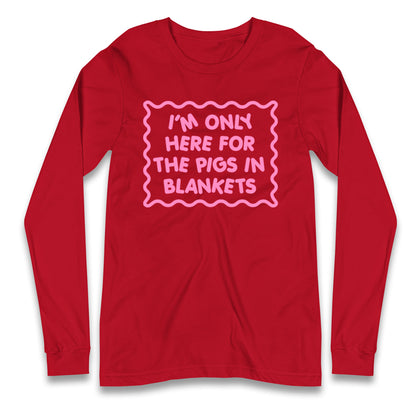 Pigs In Blankets Christmas Longsleeve T Shirt