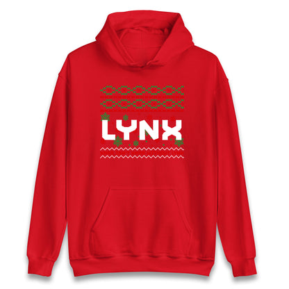 Lynx Christmas Hoodie