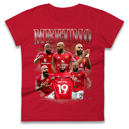 Bryan Mbeumo Manchester United Ladies T Shirt