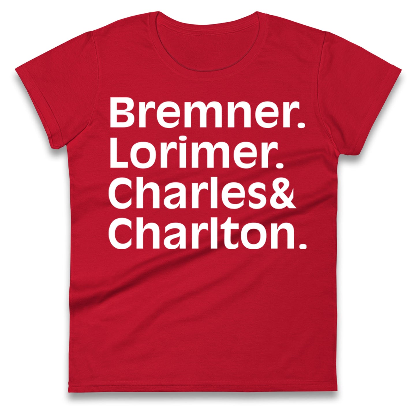 Leeds United FC Legends Ladies T Shirt