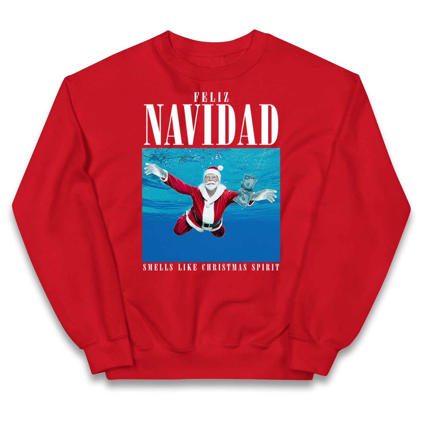 Nirvana Christmas Kids Jumper