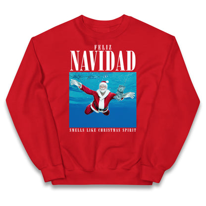 Nirvana Christmas Kids Jumper