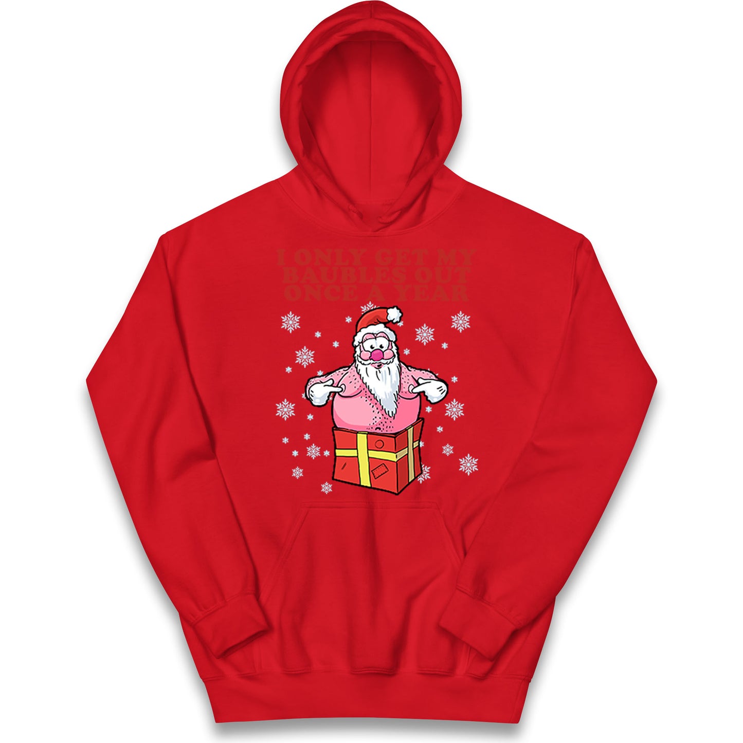 Fat Santa Christmas Funny Hoodie