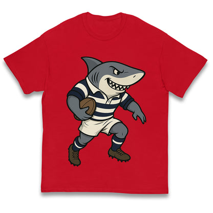 Retro Sale Sharks Rugby Union Kids T Shirt