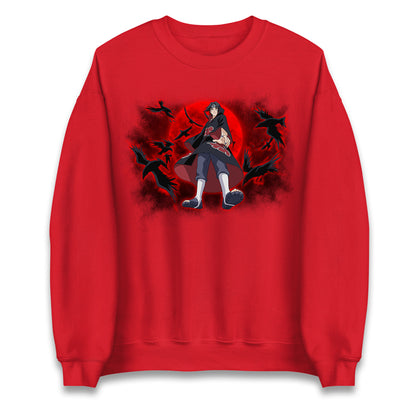 naruto shippuden itachi uchiha anime sweatshirt
